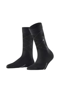 Burlington - Socken Marylebone, Wollanteil, für Damen - 3004 BLACK