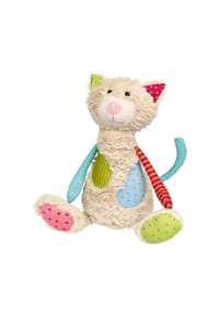 sigikid® - Kuscheltier Patchwork Sweety ,  für Babys und Kinder - beige