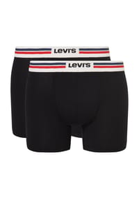 Levi's® - Pants, 2er-Pack, Logo-Bund, für Herren - 001 BLACK