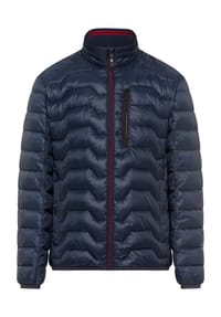 s.Oliver - Steppjacke, Stehkragen, für Herren - 9999  GREY/BLACK