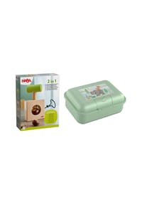 HABA - Spiel-Kochgeschirr Kastanienbohrer und Nussknacker 2 in 1 mit Dose - 