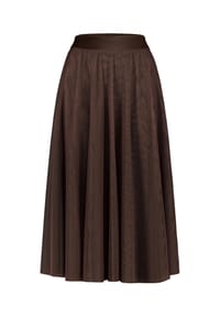 zero - Rock, Gummibund, für Damen - 7416 CHOCOLATE
