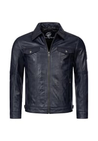 Rock Creek - Lederjacke - Navy