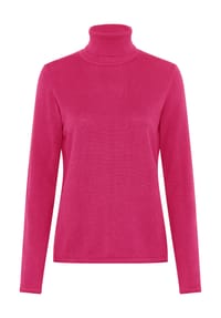 MANGUUN - Rollkragenpullover, Langarm, für Damen - BEIGE/PERFECT PALE