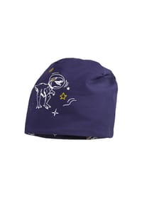 maximo® - Beanie "Space Dino", elastisch, für Kinder - 48 NAVY