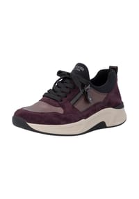 remonte® - Lederimitat Sneaker - Violett
