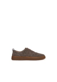 Kazar - Sneakers aus Wildleder mit gerader Sohle - Grau