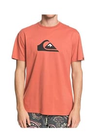 QUIKSILVER - T-Shirt Comp Logo - rot