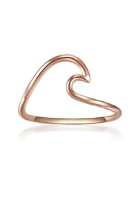 GLANZSTÜCKE MÜNCHEN - Damen Ring aus 925/- Sterling Silber in Roségold - roségold