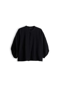 OPUS - Hemdbluse, Oversized, für Damen - 900 BLACK