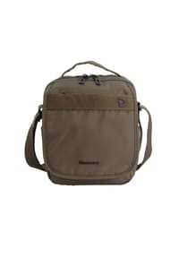 Discovery - Schultertasche Downtown aus nachhaltigem RPET-Polyester - Khaki