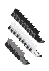 FILA - Sport-Socken 24er-Pack mit Atmungsaktivität - Black-White-Grey