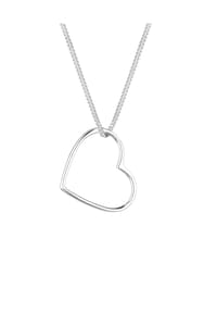 elli. - Halskette Elli Halskette Herz Anhänger Liebe Cut Out Schmuck Geschenk 925 Silber - Gold