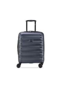 DELSEY PARIS Meteor - Meteor 4 Rollen Kabinentrolley 55 cm mit Dehnfalte - deep black