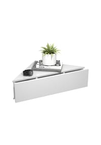 VCM. - Nachtschrank | Wandschublade | Wandboard | Eckregal |Nachttisch | Maße ca. H. 15 x B. 60 x T. 43 cm - Usal S - Anthrazit