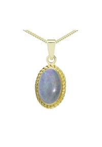 OSTSEE-SCHMUCK® - Kette mit Anhänger , Julie , Gold 333/000 - gold