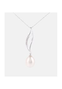 Diamant L'eternel - Kette mit Anhänger, mit 0.05 ct Diamant, 375 Weißgold - white gold