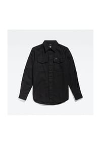 G-STAR RAW - Langarmhemd - dk black gd