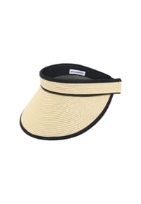 MANGUUN - Visier, geflochten, für Damen - BEIGE/BLACK