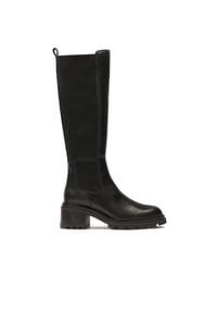 kazar - Stiefel mit elastischem Stoff - Schwarz