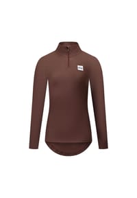 eivy - Shirt mit Stehkragen - Chocolate