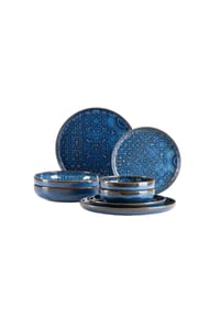 MÄSER Kombiservice, Steinzeug Trad. Tiles - Trad. Tiles - blau
