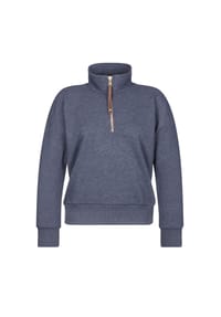 naketano - Sweatshirt, Troyer, für Damen - NAVY MELANGE