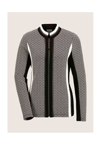 MADELEINE - Eleganter Jerseyblazer mit Reißverschluss - wollweiß