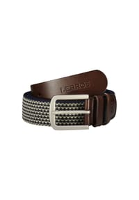 LERROS - Flechtgürtel, Multicolor, elastisch - CLASSIC NAVY