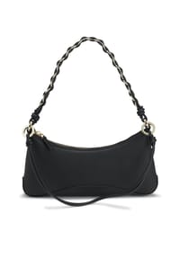 HUGO LARGE LEATHER GOODS - Schultertasche, Kunstleder, für Damen - 001  BLACK