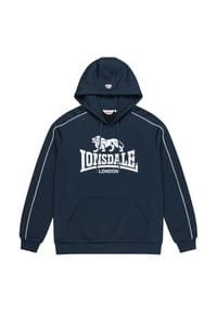 LONSDALE™ - Herren Kapuzensweatshirt normale Passform PURFLEET - Beige/Black