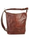 piké Rucksack-Shopper Echt Leder, Made In Italy Bild 4