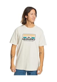 QUIKSILVER - T-Shirt Step Inside - weiß