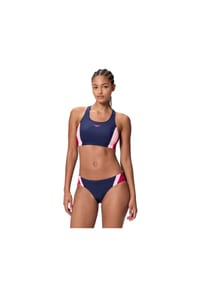 speedo® - Bustier-Bikini, Racerback, für Damen - PEACOAT/PINK