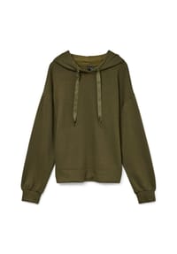 VERO MODA® - Hoodie, Rippbündchen, für Damen - 188880 GRAPE LEAF