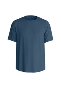 CALIDA - Herren Kurzarm-Shirt Balanced Day - dark denim