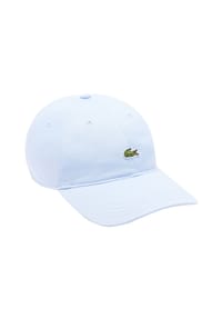 LACOSTE - Unisex Cap - Baseball Cap, Baumwolle, Croco Logo, One Size, einfarbig - Dunkelblau