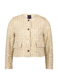 zero - Kastenjacke, Pailetten, für Damen - 7829 BEIGEBEIGE