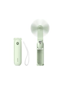 COFI - Jisulife Life8 Mini Handventilator 3in1 mit LED & Powerbank Grün - grün 12 × 4 × 3?cm