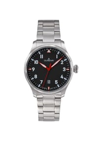 DUGENA KAPPA - Sportliche Armbanduhr Kappa Quarz - silber/schwarz