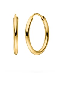 VANDENBERG - Damen Creolen, 925er Silber - GOLD