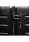 ALMINA® 3 Tlg. Reisekoffer- Set mit 4 Räder 360° drehbar, Hartschale Bild 10