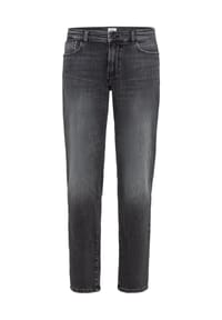 camel active - Regular Fit 5-Pocket Jeans - Schwarz