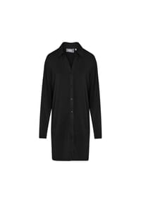 ESSENZA - Valentina Uni Nachthemd, Blusenkragen, für Damen - 100 ANTHRAZIT