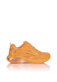 PLEIN SPORT - Lo-Top Turnschuhe Pegasus - Orangefluo
