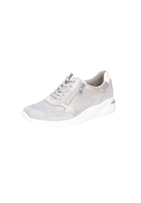 waldläufer® - Schnürschuh - grey/stein/weiß
