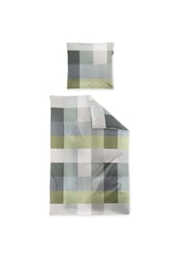irisette® - Mako-Satin Bettwäsche Set Wave 8542 - 30 salbei