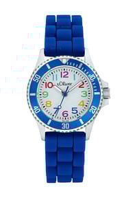 s.Oliver - Kinderuhr "2033504" - BLAU