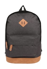 GLOBETROTTER Basic Plus - Rucksack "Basic Plus", Patch, gepolsterte Schultergurte - BLACK