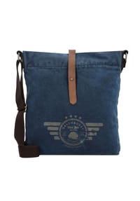 GREEN BURRY Vintage Aviator - Vintage Aviator Umhängetasche 27 cm - blue